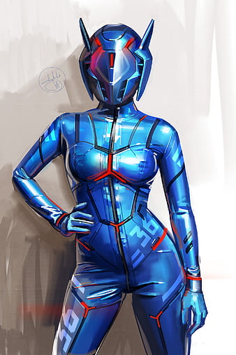 female space suit anime cosplay