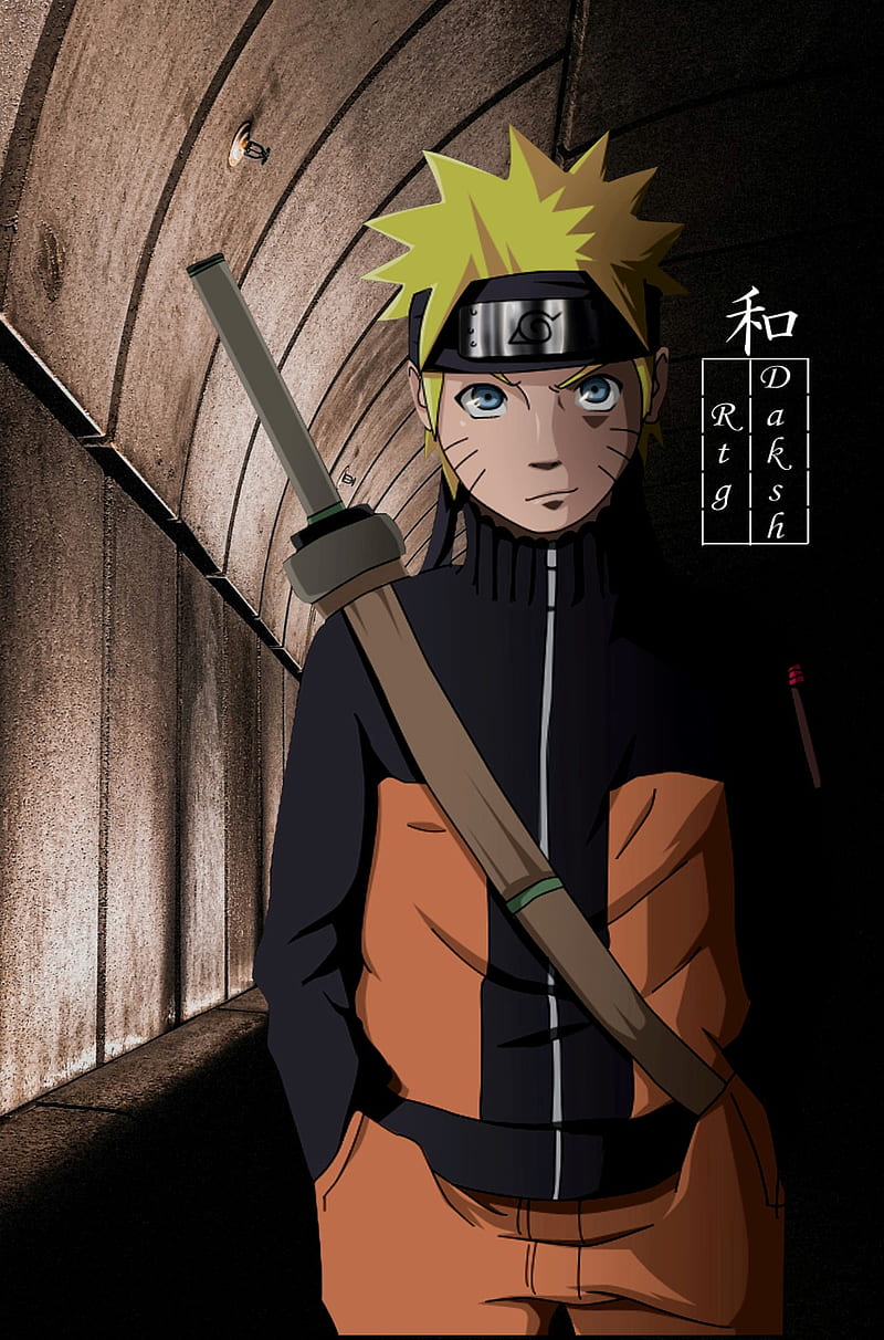 Uzumaki Naruto, 9 tails, anime, hokage, manga, naruto shippuden, HD phone wallpaper