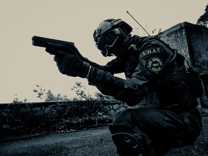 I have the goal, swat, police, glock18, siege, rainbow, usa, splinter, cell, military, HD wallpaper