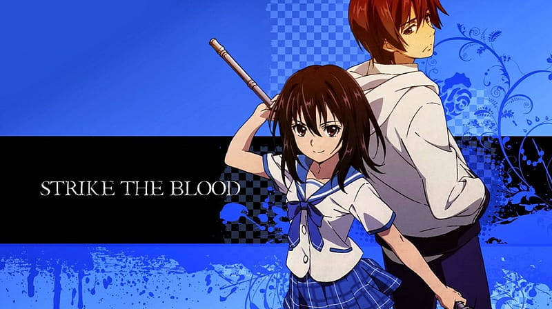 Strike the Blood (Kojou Akatsuki, Yukina Himeragi) - Minitokyo