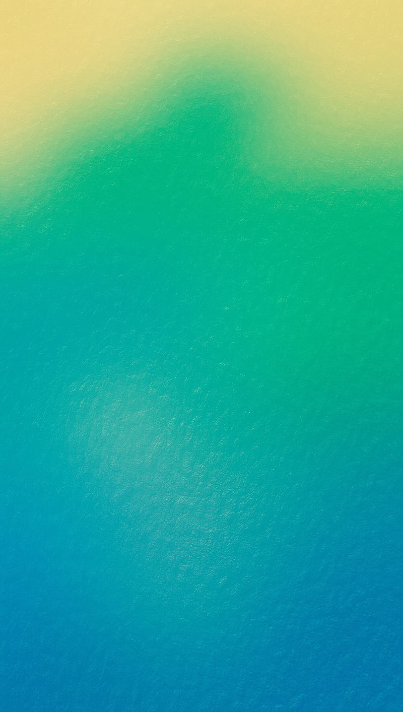 Gradient, abstract, blue, colors, green pattern, water, yellow, HD phone wallpaper