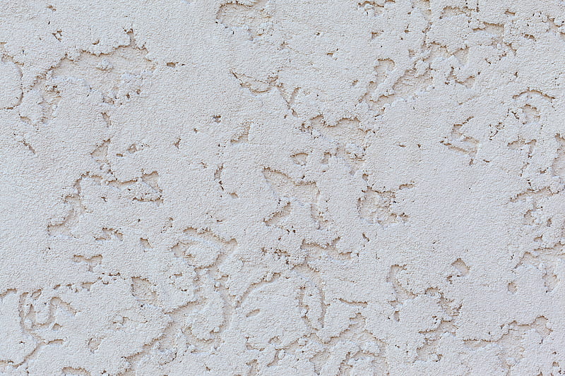 Texture of white wall with decorative stucco, HD wallpaper