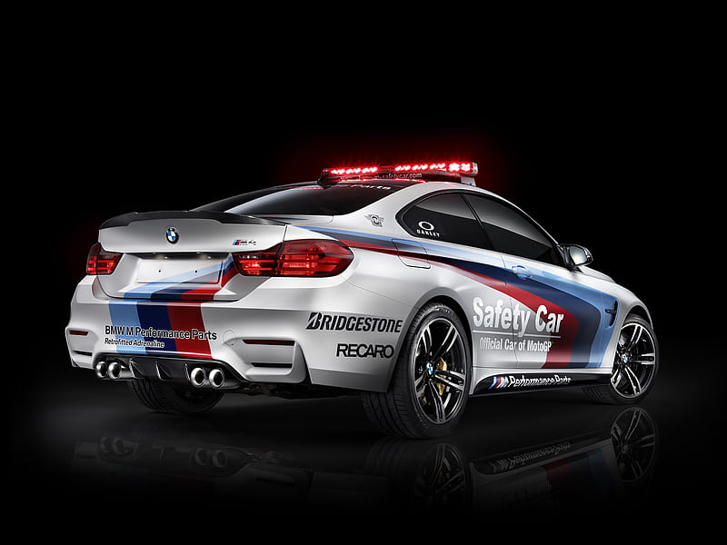 BMW, BMW M4 Coupe MotoGP Safety Car, Car, Compact Car, Coupé, MotoGP, Safety Car, Sport Car, White Car, HD wallpaper