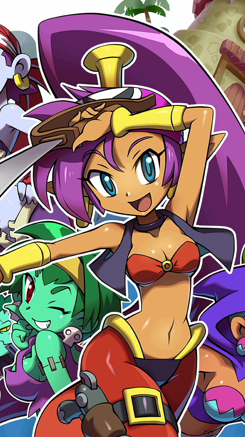 Shantae The Half-Genie Hero Pirate Ship 4K wallpaper download