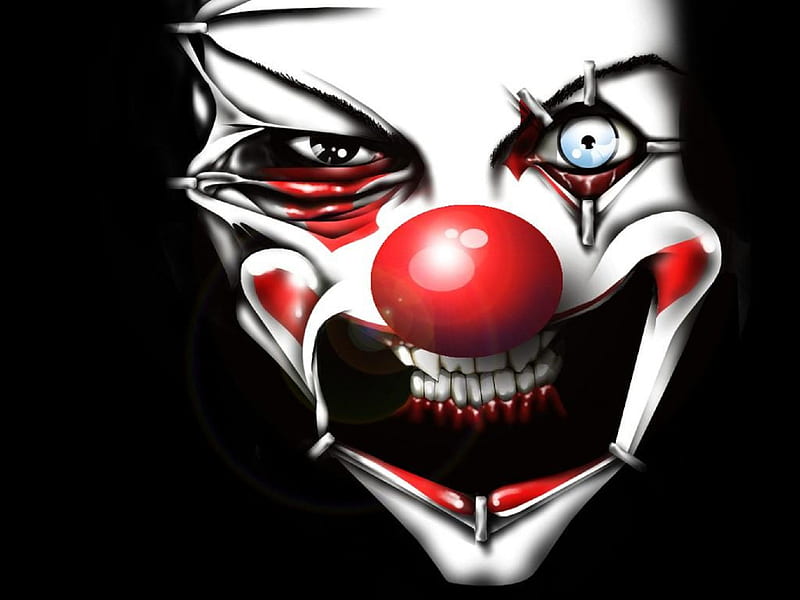 Killer Clown, amoled, bad, best, bhardwaj10ankit, horror, little, mask,  scary, HD wallpaper | Peakpx