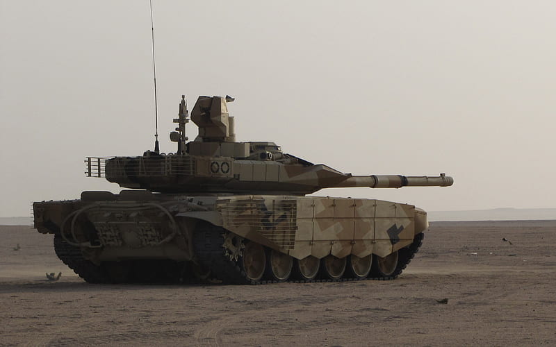 T-90MS, Russian battle tank, Armored vehicles, modern tanks, Russia, HD wallpaper