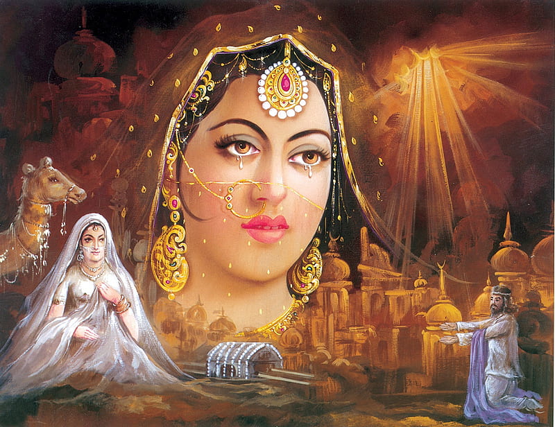 Rajasthani paintings, HD wallpaper