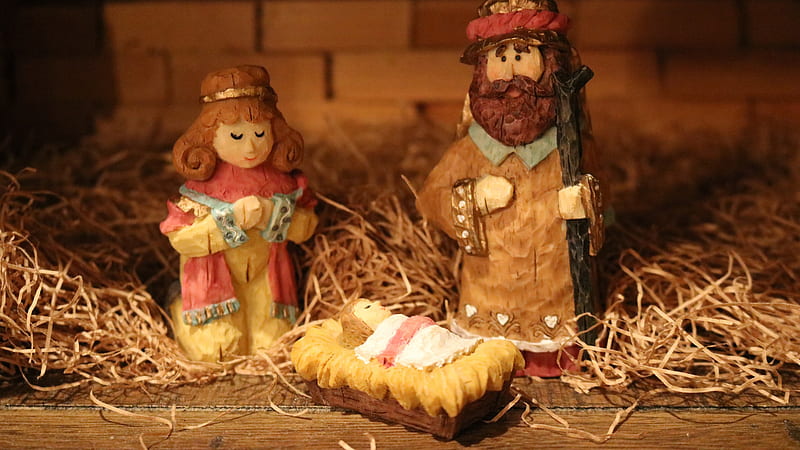 Jesus Birth Decoration Christmas, HD wallpaper