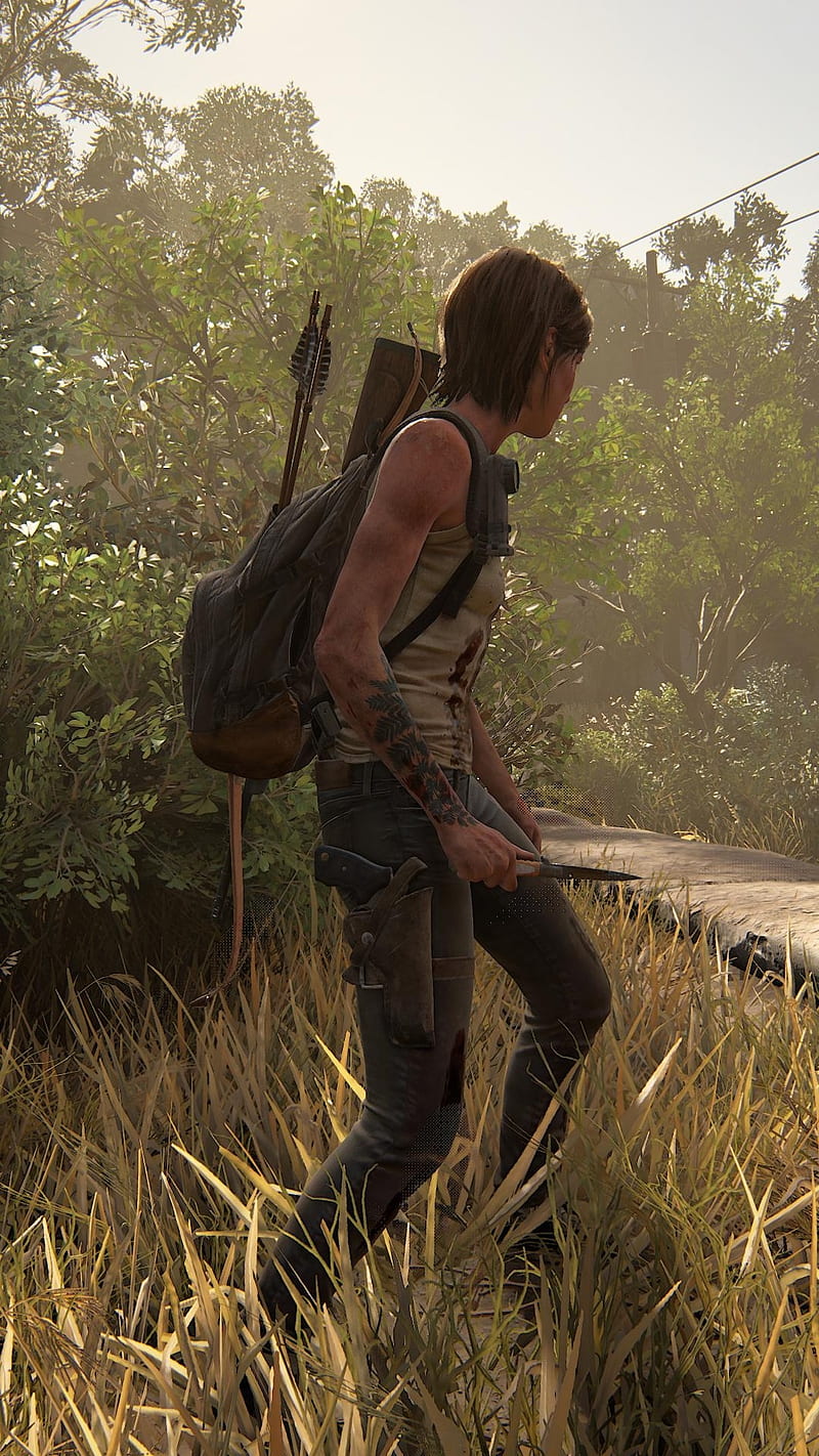 Ellie (The Last Of Us) Phone Wallpapers