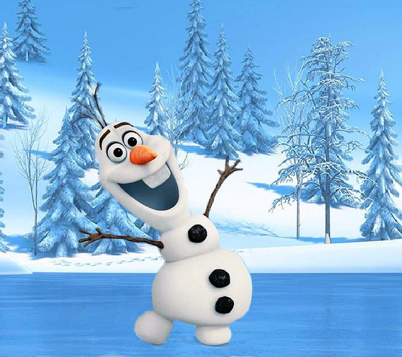 Olaf frozen, cartoon, disney, holiday, ice, movie, snowman, winter, HD  wallpaper | Peakpx