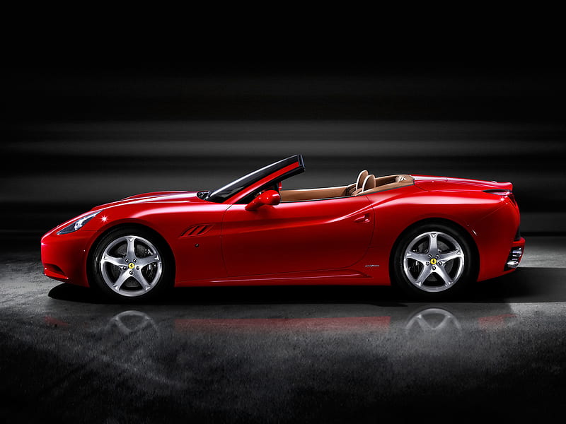 2009 Ferrari California, Convertible, V8, car, HD wallpaper