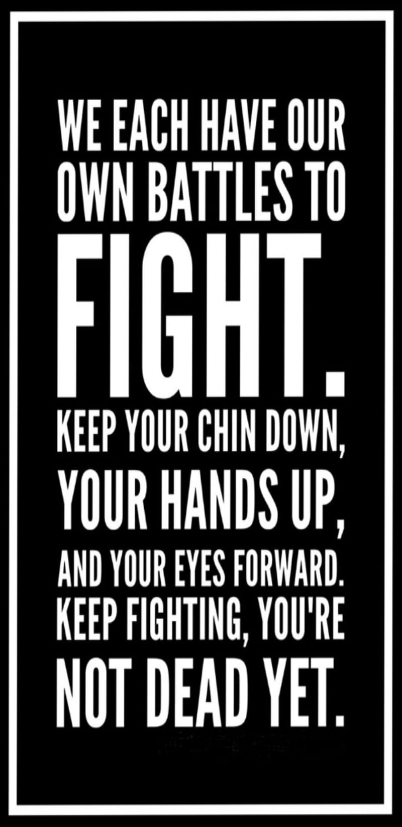Fight, arts, combat, live, martial, muay, quotes, sayings, survive, thai, HD phone wallpaper