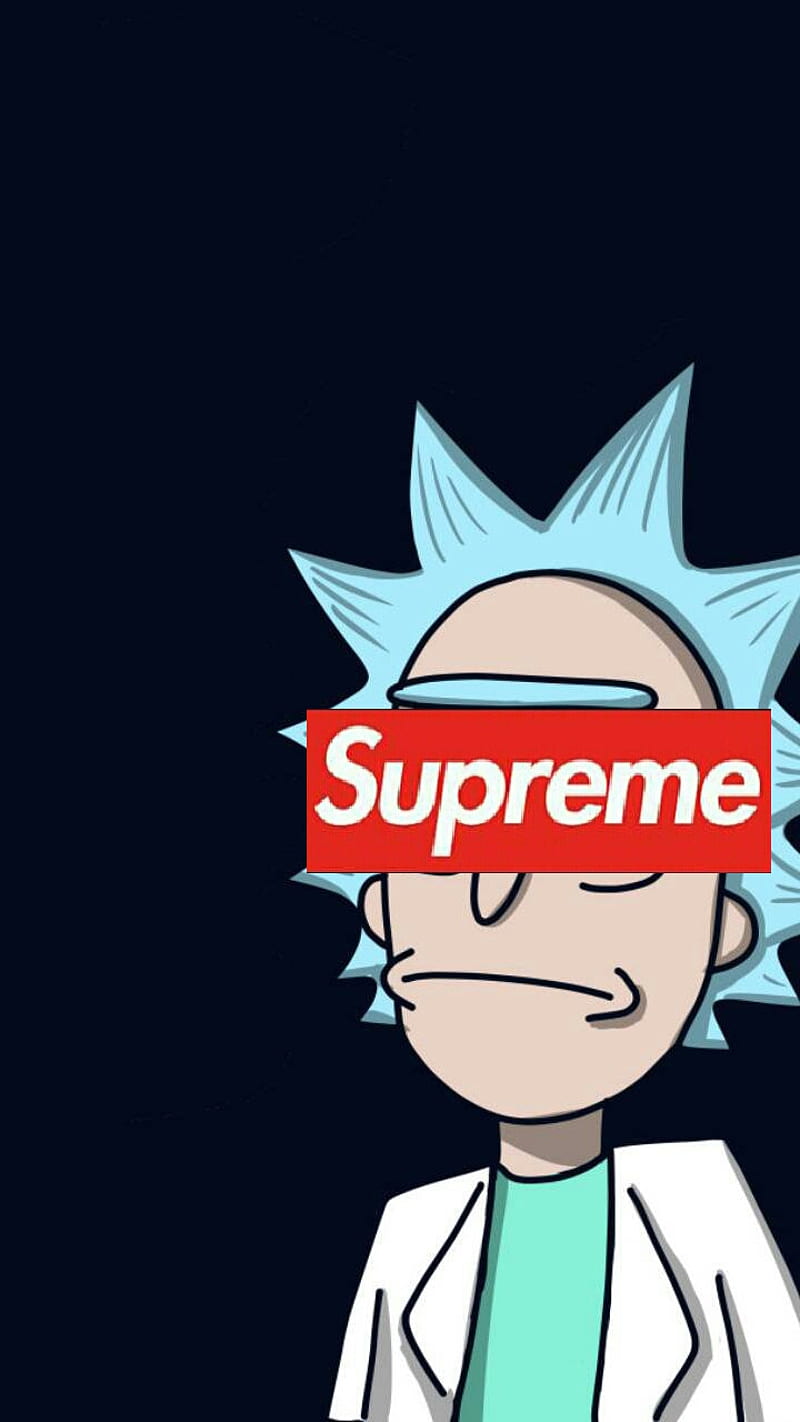 Supreme Rick And Morty Wallpapers  Wallpaper Cave