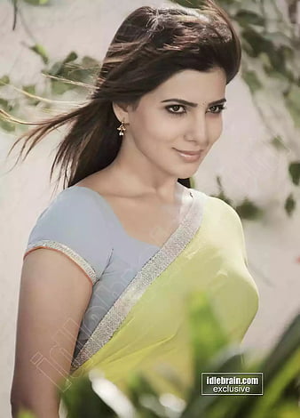 Samantha Latest Cute Pics in Traditional Silk Saree | Moviegalleri.net