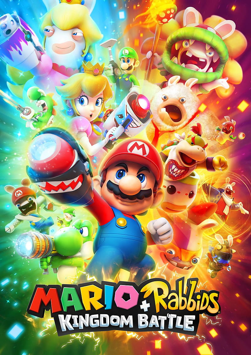 Mario and Rabbids, kingdom battle, HD phone wallpaper | Peakpx