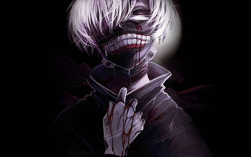 Ken Kaneki Tokyo Ghoul, ken-kaneki, tokyo-ghoul, anime, HD wallpaper