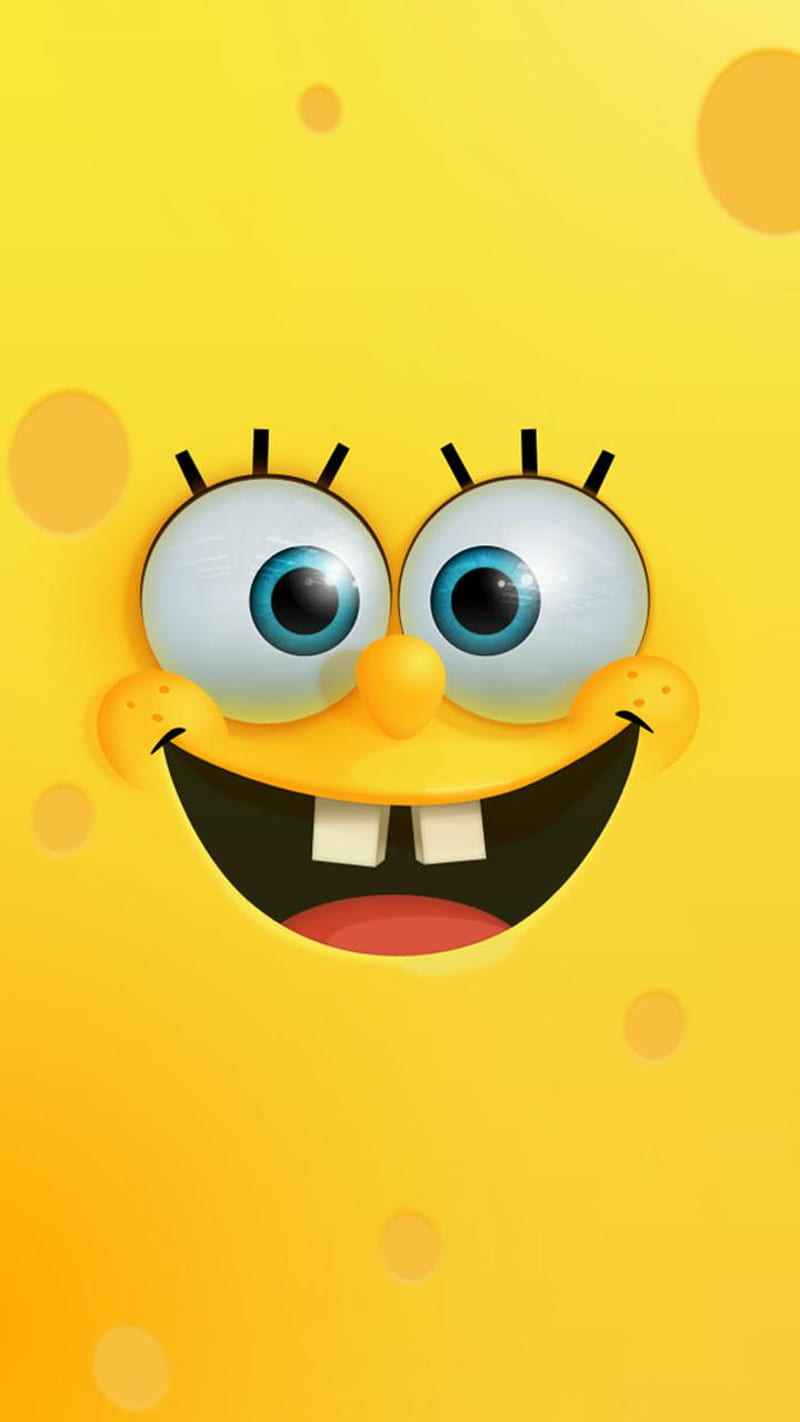 sponge bob face, cartoons, HD phone wallpaper
