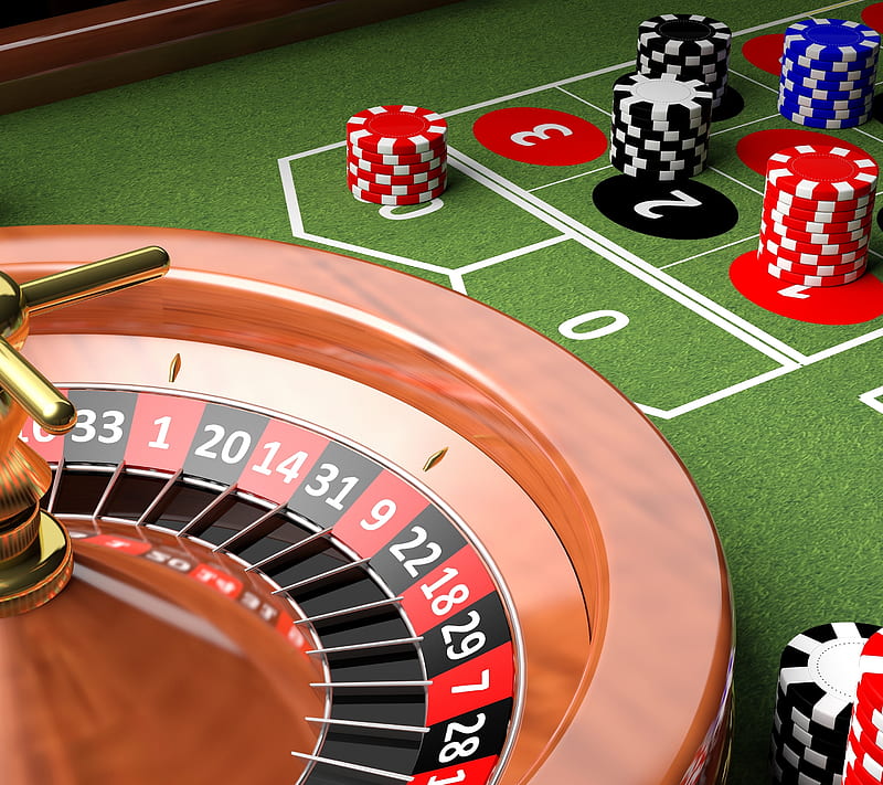 Premium Photo | Roulette wheel in the middle of the table on the casino  table generative ai