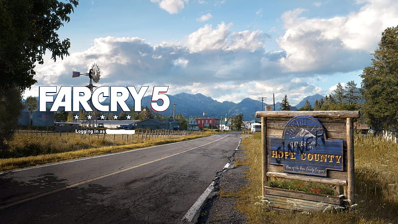 Far Cry 5, Montana, Far Cry, video game, game, gaming, Fictional, realistic, road, open world, USA, Ubisoft, FCV, America, Far Cry V, FC5, Hope County, FC, roam, US, HD wallpaper