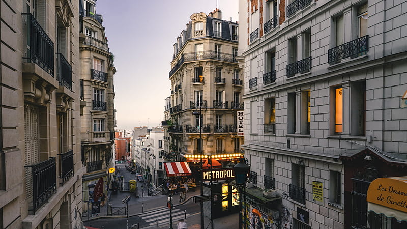 Paris, city quarters, France, streets of Paris, Travel to Paris, HD wallpaper