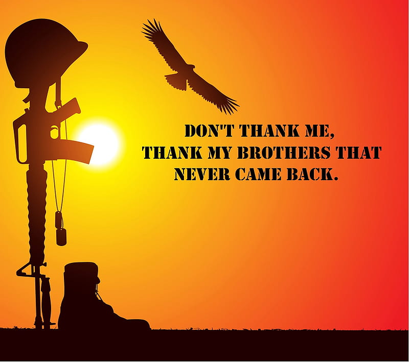 thank my brothers, army, memorial, military, memorial, HD wallpaper