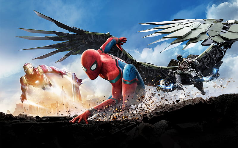 2017 Spider Man Homecoming Movie 15, HD wallpaper