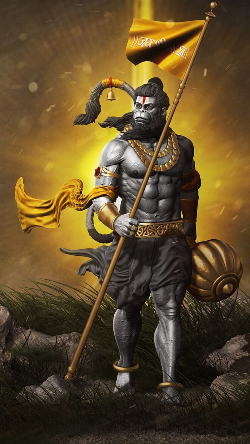 Lord Hanuman, lord hanuman, pawan putra, god, HD phone wallpaper ...