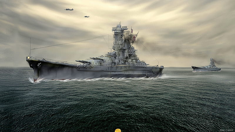 Battleship Yamato, Ship, Military, guerra, Yamato, Battleship, Japanese, HD wallpaper