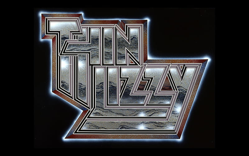 thin lizzy, thin, logo, lizzy, band, HD wallpaper