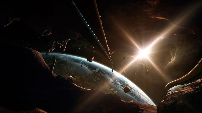Invasion Earth, earth invasion, invasion, alien invasion, earth from space, HD wallpaper