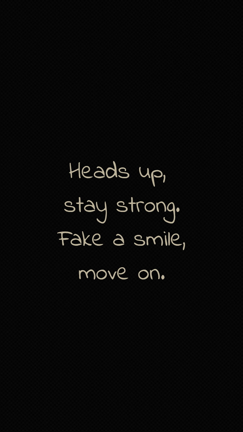 Stay strong, black, life, quotes, sad, strong, HD phone wallpaper ...