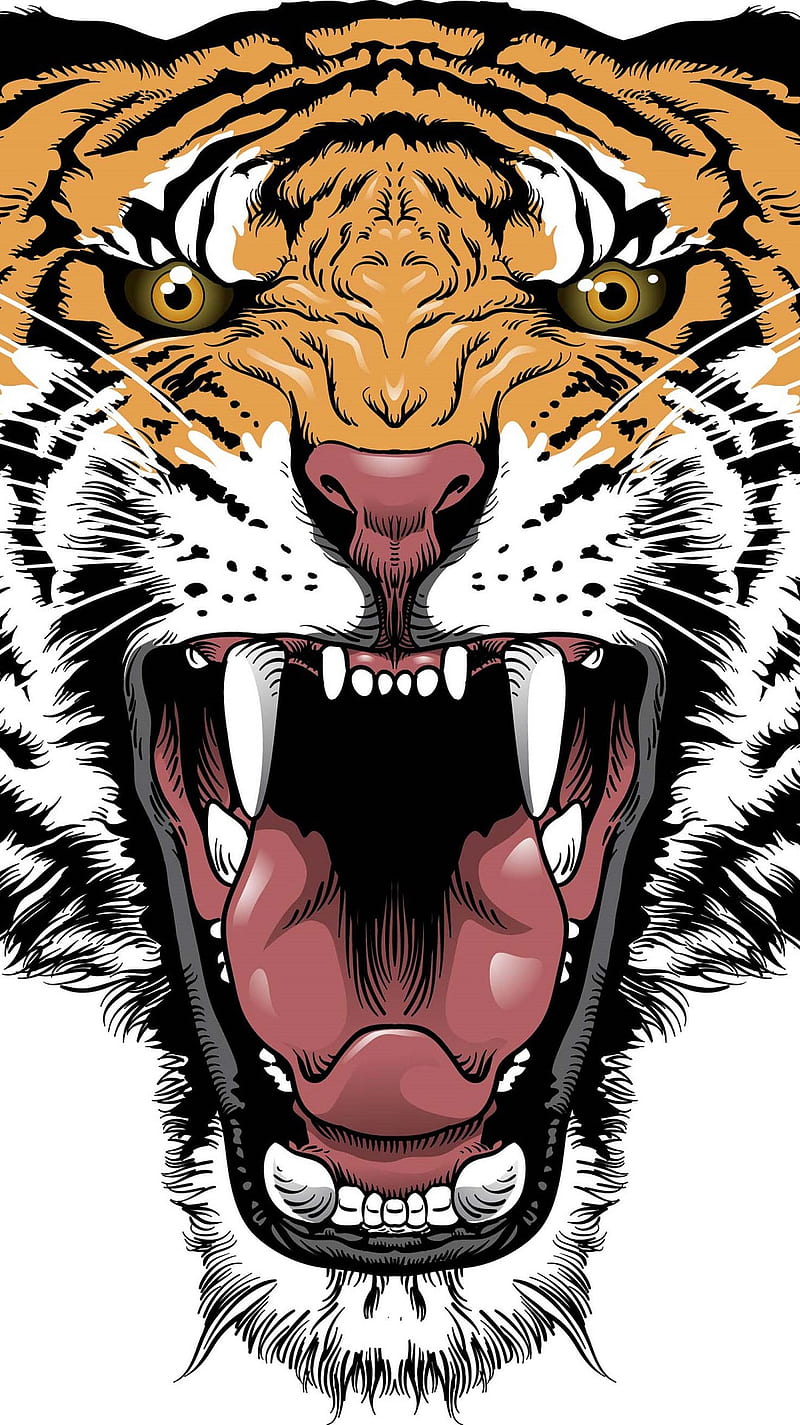 Vibrant Tiger Tattoo Master Files – IMAGELLA