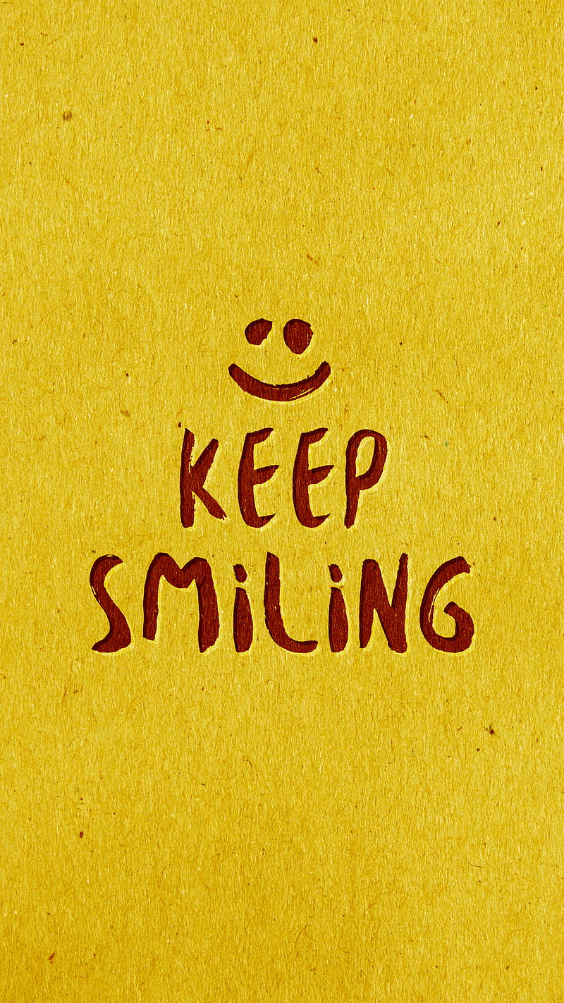 Keep Smiling, HD phone wallpaper | Peakpx