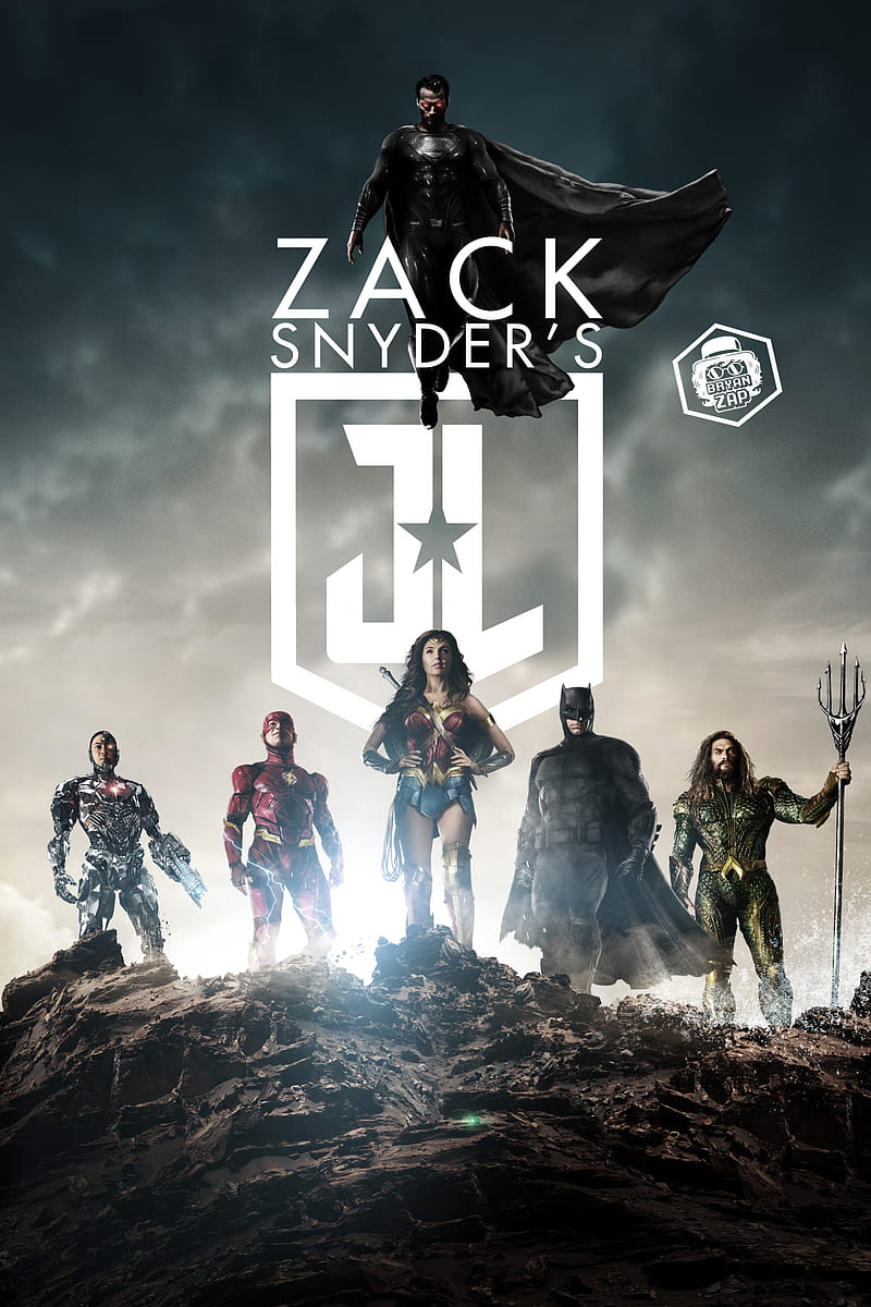 Zack Snyders Justice League Poster Fanart Hd Phone Wallpaper Peakpx 