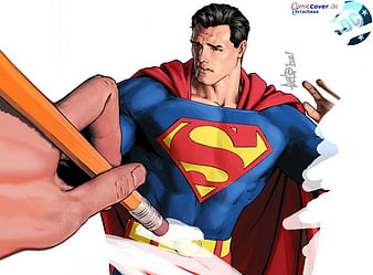 How to Draw Superman Easy