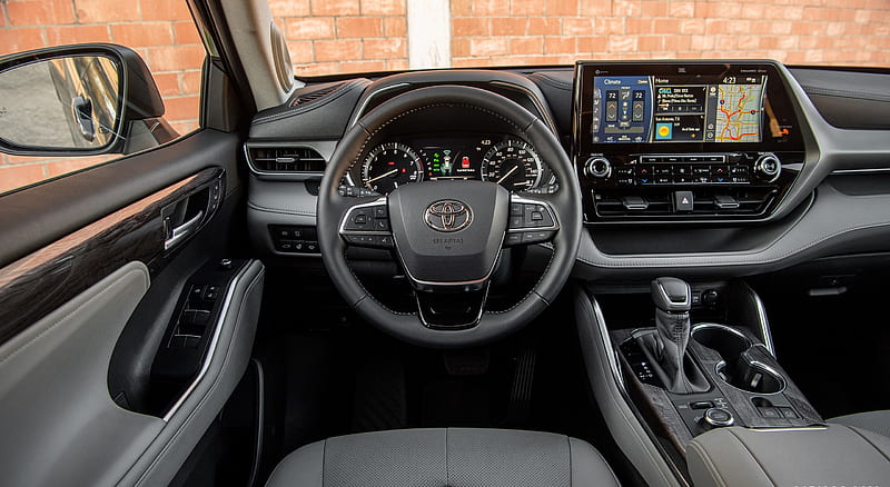 2020 Toyota Highlander Platinum - Interior, car, HD wallpaper | Peakpx