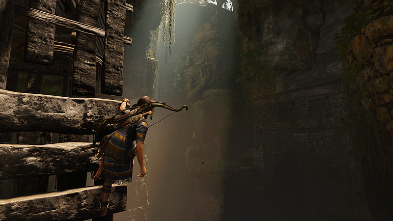 Tomb Raider, Shadow of the Tomb Raider, Lara Croft, Statue, HD wallpaper