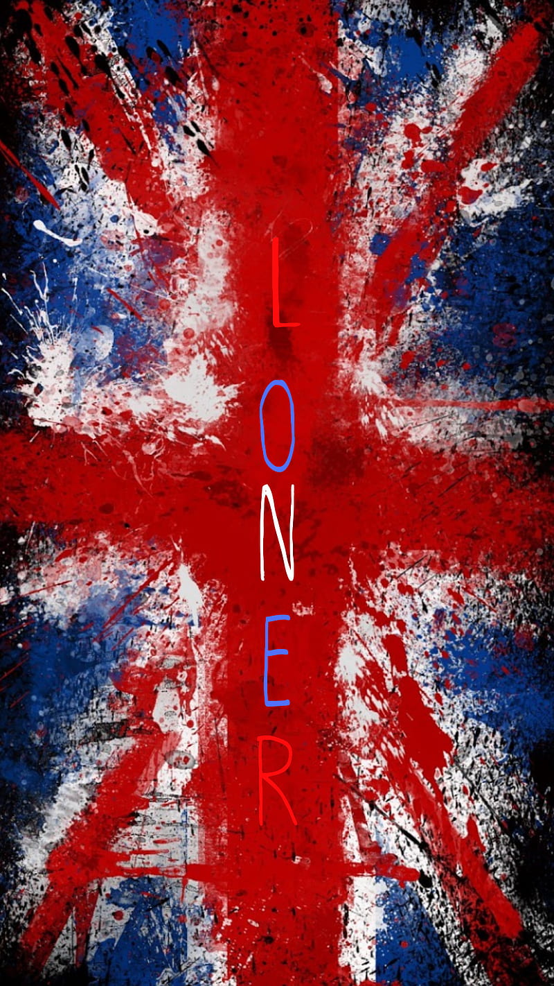 Loner, britain, flag, jack, kingdom, union, union jack, united, united kingdom, yungblud, HD phone wallpaper