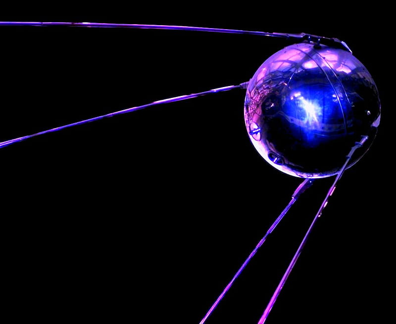 The Birth of the Space Age, space, sputnik, earth, satellite, soviet union, HD wallpaper