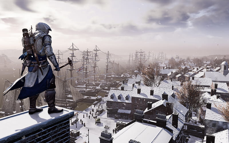 Assassins Creed 3 Remastered, poster, 2019 games, Assassins Creed III Remastered, HD wallpaper