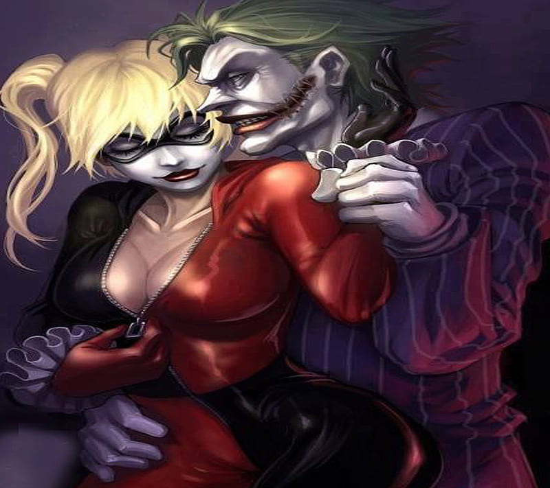 Joker Harely Quinn Batman Funny Harley Quinn Joker Love Romance Hd Wallpaper Peakpx