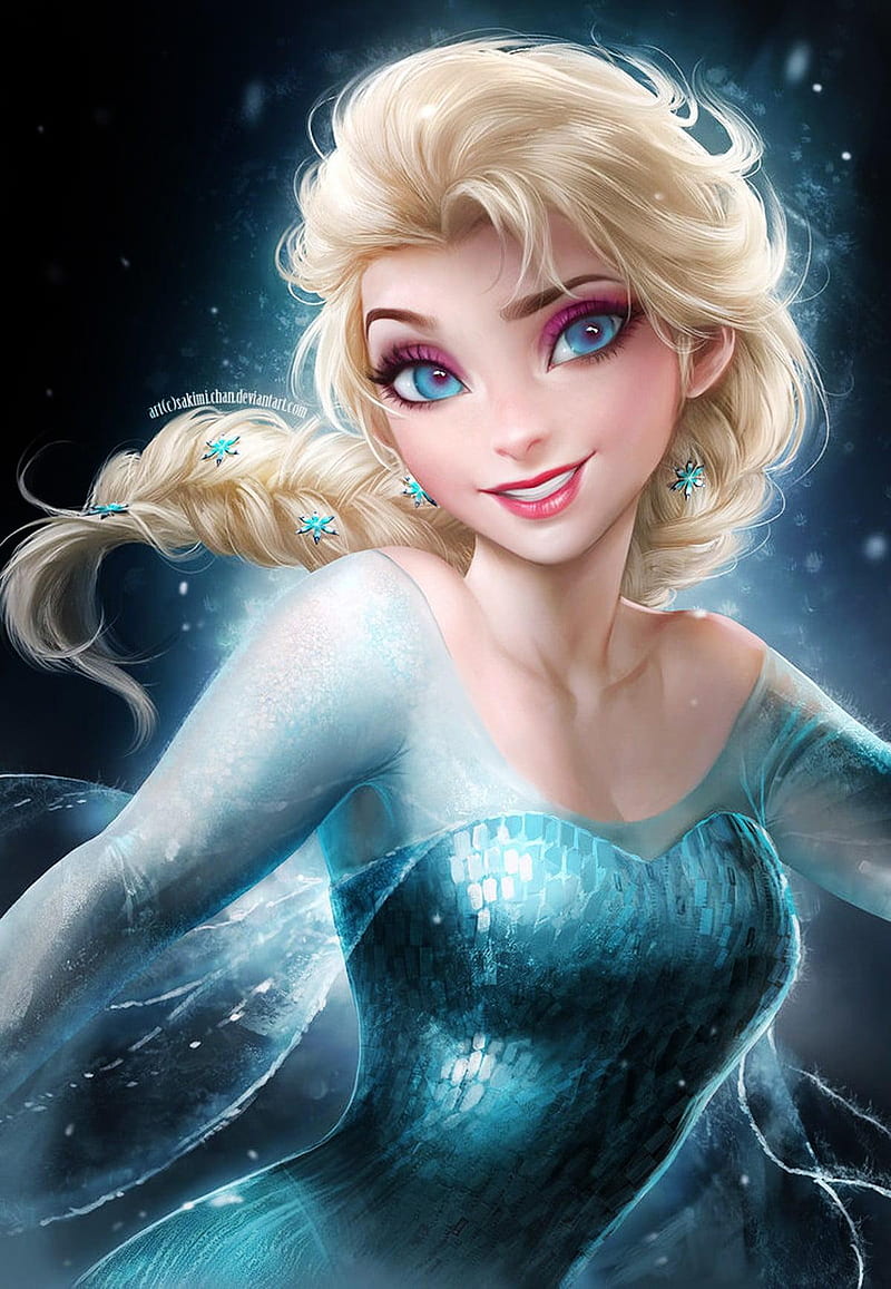 Elsa Anime, HD phone wallpaper | Peakpx