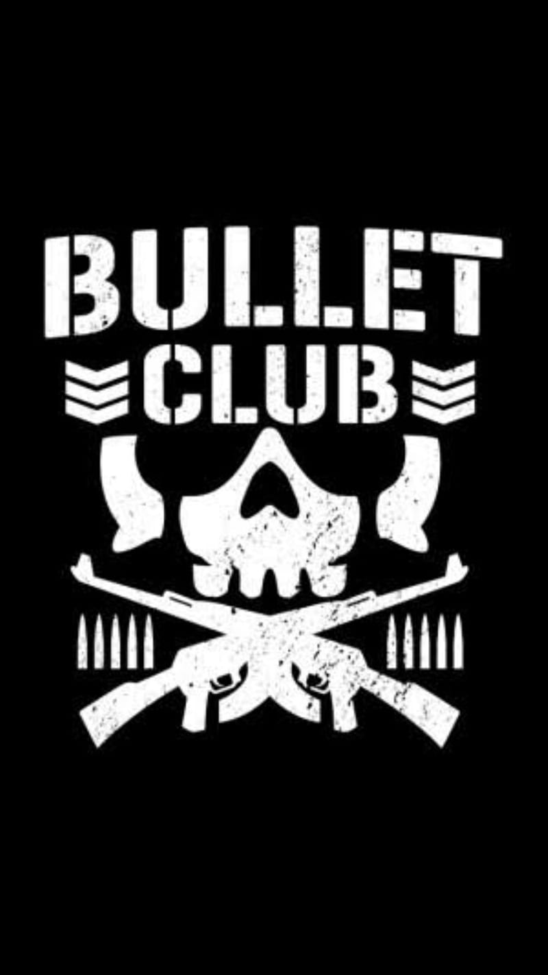 Bullet club, logo, njpw, pwg, roh, wrestling, wwe, HD phone wallpaper