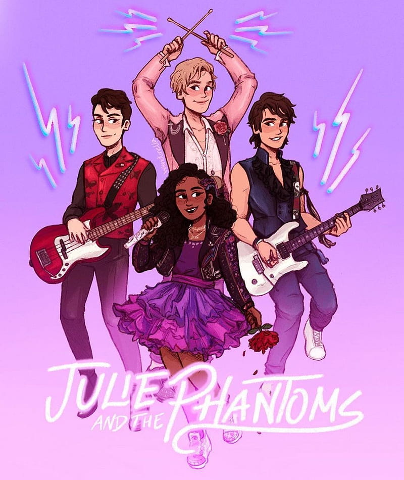 julie and the Phantoms, dress, pink, HD phone wallpaper