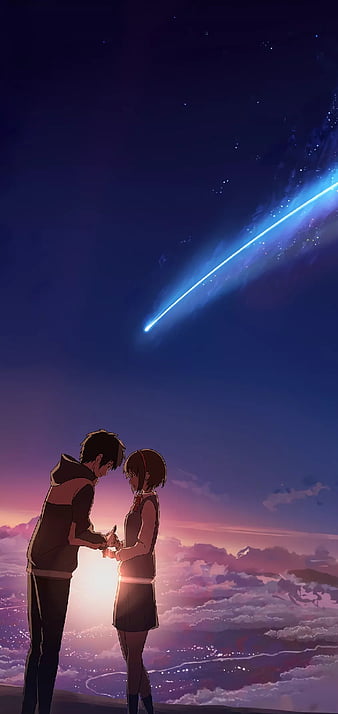 Your name, anime, stars, HD phone wallpaper