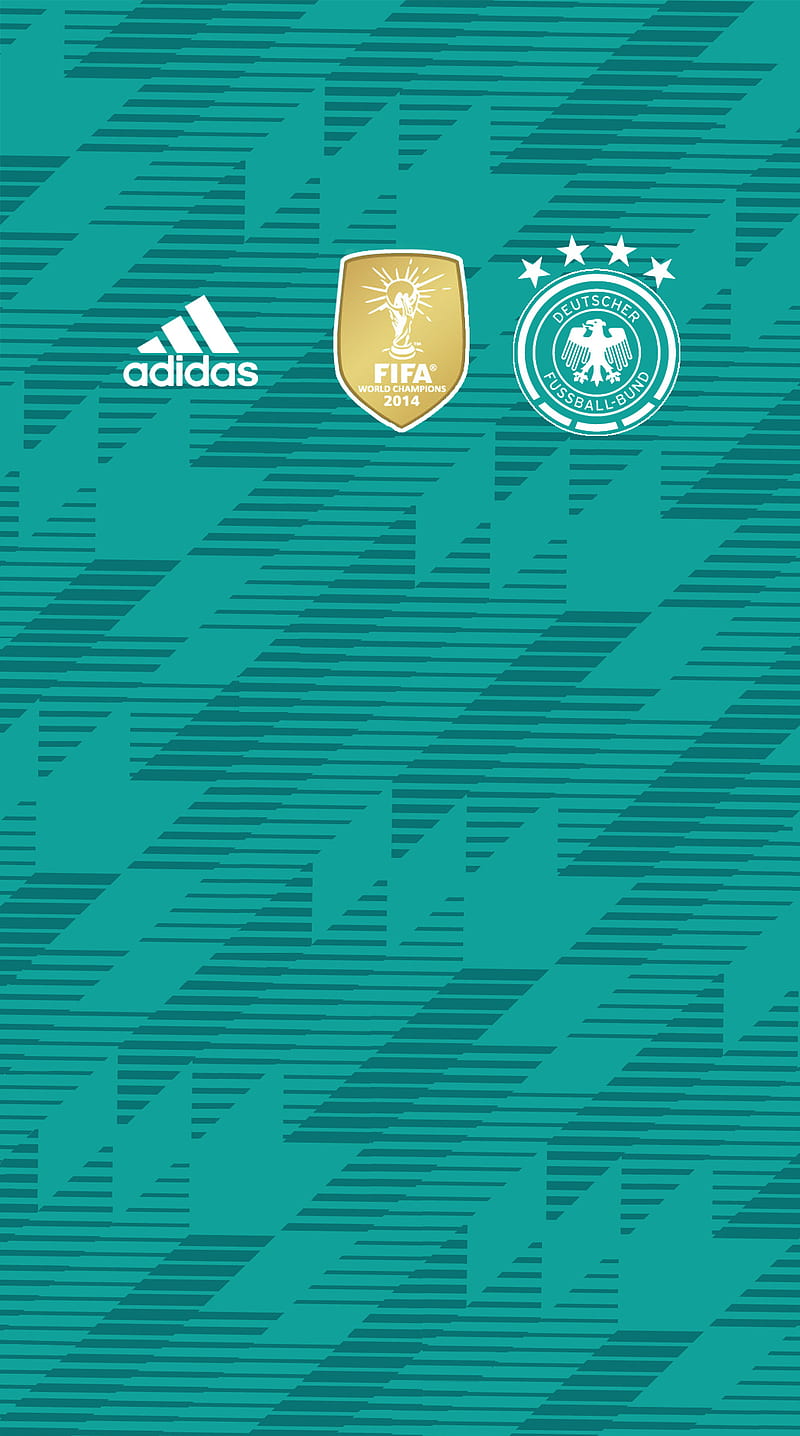 Germany 2018, fifa, away, adidas, green, HD phone wallpaper
