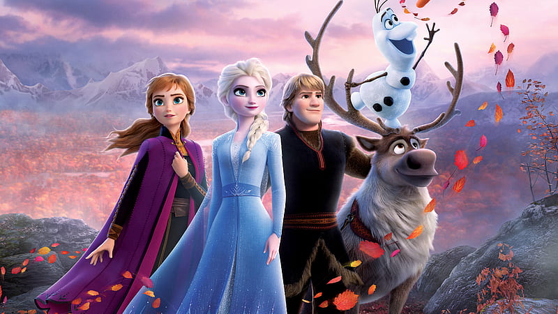 Oom of meneer huisvrouw Nieuw maanjaar Movie, Anna (Frozen), Elsa (Frozen), Kristoff (Frozen), Olaf (Frozen), Sven  (Frozen), HD wallpaper | Peakpx