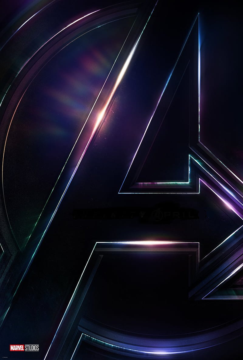 Avenger Infinity War, avengers, avengers 3, infinity war, logo, marvel, poster, HD phone wallpaper