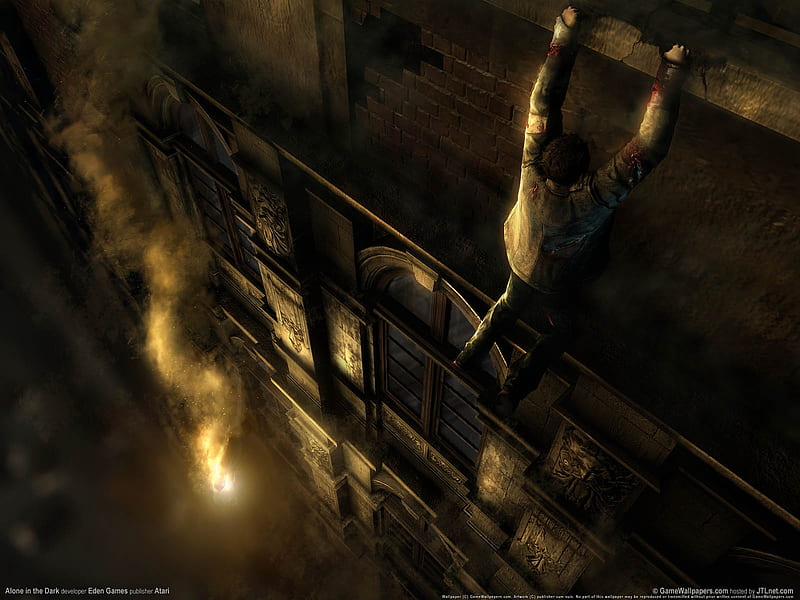Save Energy for Life, depth, action, danger, video game, man, trouble, alone in dark, adventure, HD wallpaper
