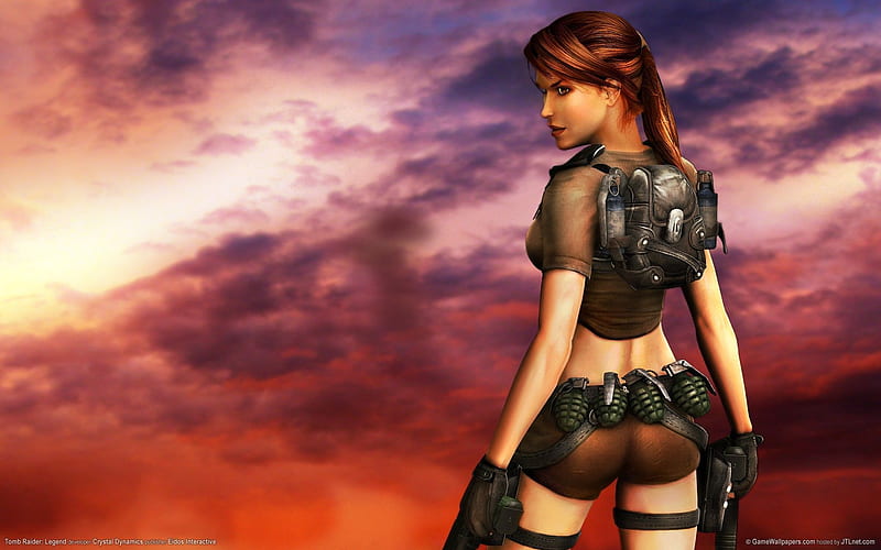 Tomb Raider: Legend, fantasy, female, girl, video game, legend, tomb raider, HD wallpaper